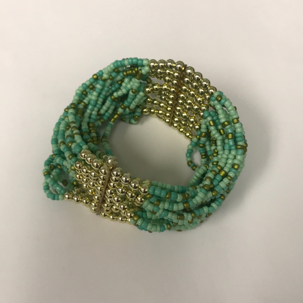Mint Green Cuff Bracelet